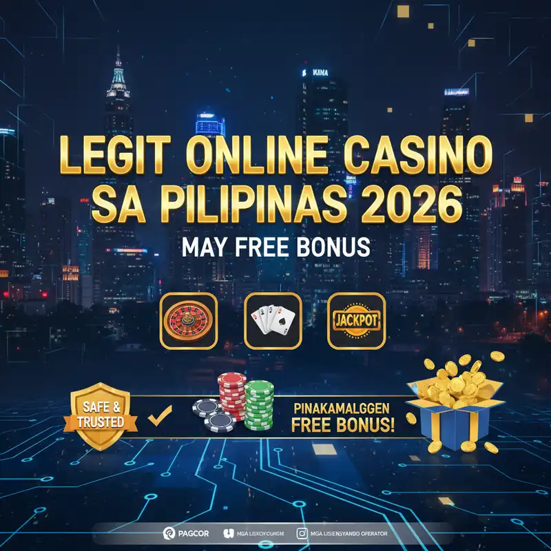 Legit Online Casino sa Pilipinas 2026